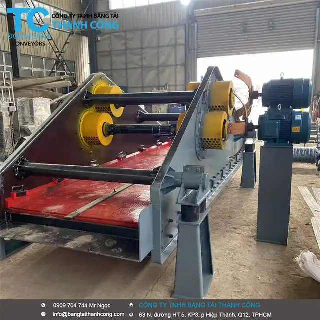 Máy sàng rung cấp liệu cát sỏi